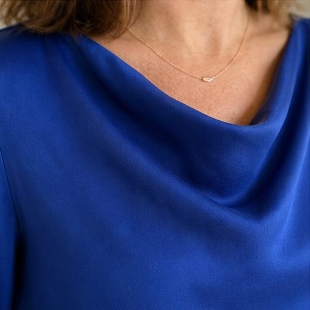 Ivory Ruffle Blouse - Picture 4 of 6